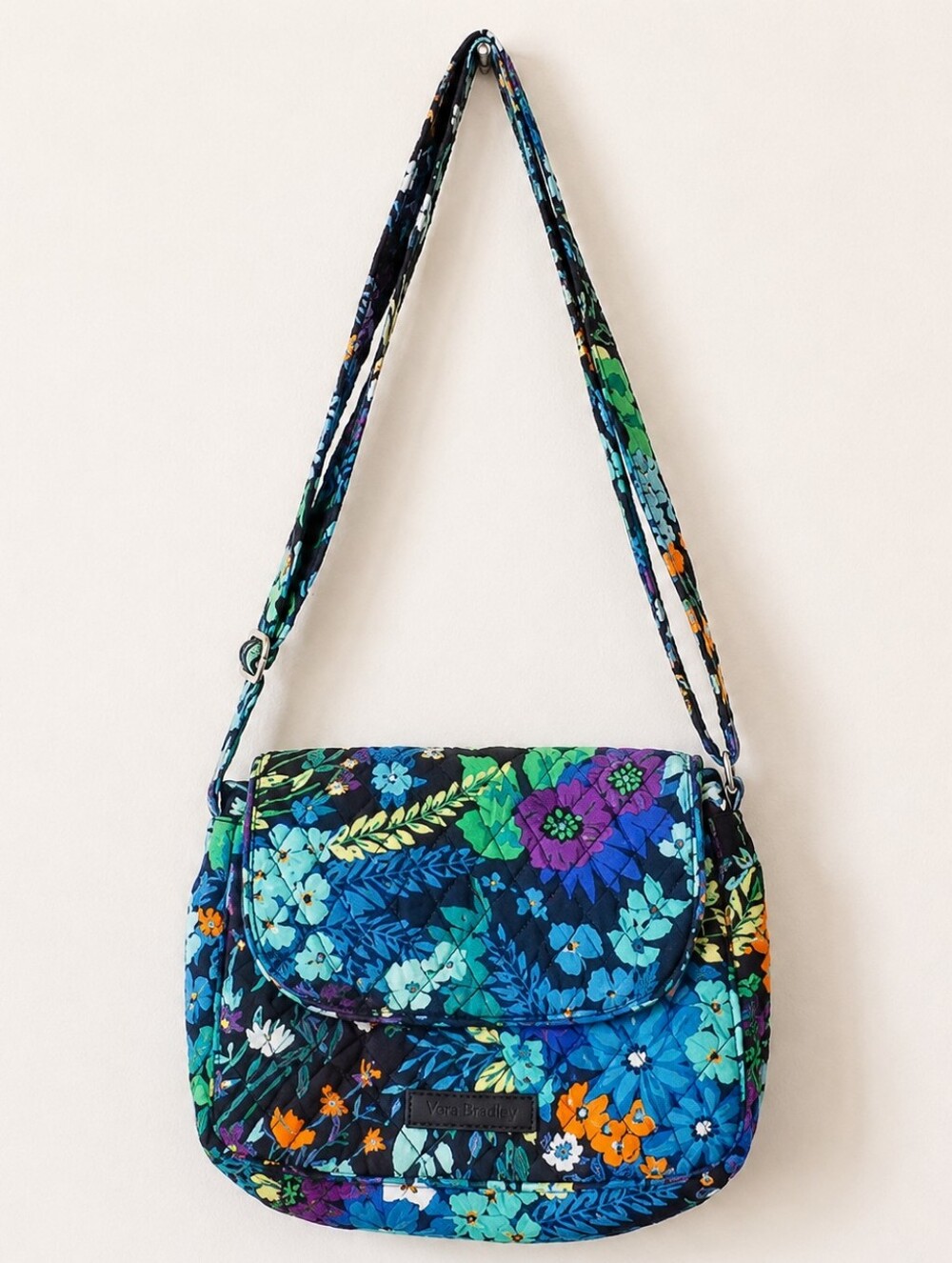 Vera Bradley Blue Floral Shoulder Bag